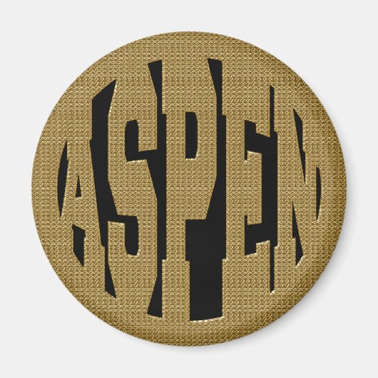 ASPEN - GOLD MAGNEET (Voorkant)