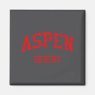 Aspen High School Hs Aspen Co Vintage Srts Magneet