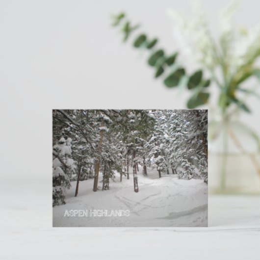 ASPEN HIGHLANDS BRIEFKAART (Staand voorkant)