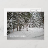 ASPEN HIGHLANDS BRIEFKAART (Voorkant / Achterkant)