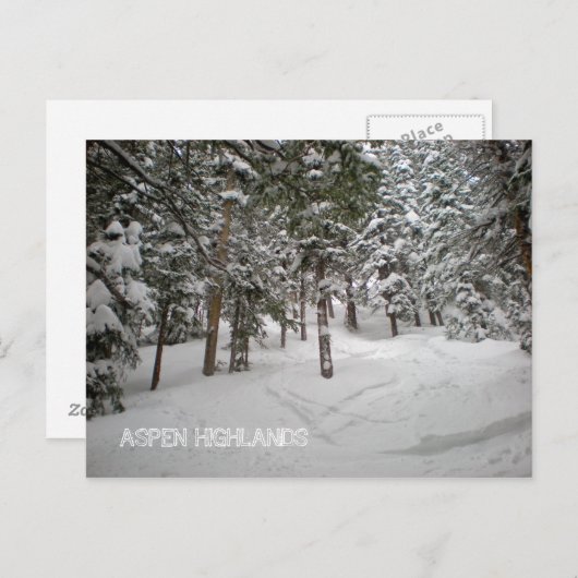 ASPEN HIGHLANDS BRIEFKAART (Voorkant / Achterkant)