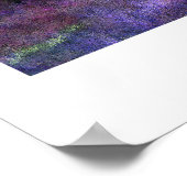 Aspen in Paarse en blauwe kleur Poster (Hoek)