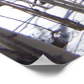 Aspen in Snow Poster (Hoek)