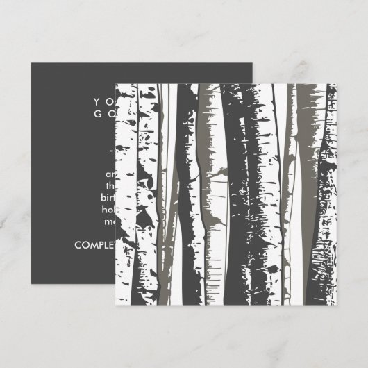 aspen kaart (Voorkant / Achterkant)