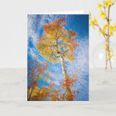 Aspen Kaart, leeg van binnen Kaart (Gele Bloem)