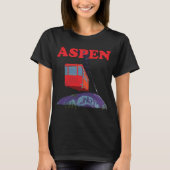 Aspen, kabelbaan t-shirt (Voorkant)