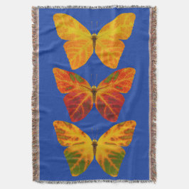 Aspen Leaf Butterflies Deken