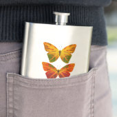 Aspen Leaf Butterflies Flacon (Voorbeeld)
