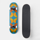 Aspen Leaf Butterflies Persoonlijk Skateboard (Voorkant)