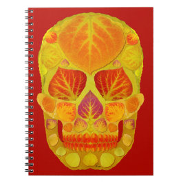 Aspen Leaf Skull 13 Notitieboek