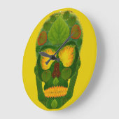 Aspen Leaf Skull 9 Grote Klok (Hoek)