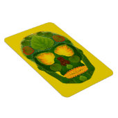 Aspen Leaf Skull 9 Magneet (Rechterzijde)