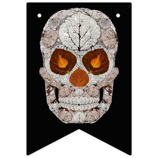 Aspen Leaf Skulls Vlaggetjes (Eerste vlag)