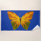 Aspen Leaf Vlinder 1 Strandlaken (Voorkant)