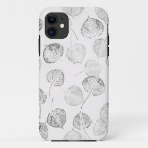 Aspen Leaves Black en White © Sandy Long Case-Mate iPhone Case