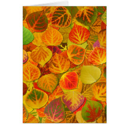 Aspen Leaves Collage Solid Medley 1