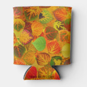 Aspen Leaves Collage Solid Medley 1 Blikjeskoeler (Voorkant)