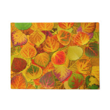 Aspen Leaves Collage Solid Medley 1
