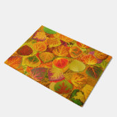 Aspen Leaves Collage Solid Medley 1 Deurmat (Schuin)