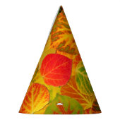 Aspen Leaves Collage Solid Medley 1 Feesthoedjes (Links)