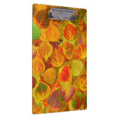 Aspen Leaves Collage Solid Medley 1 Klembord (Rechts)