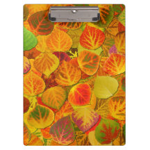 Aspen Leaves Collage Solid Medley 1