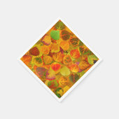 Aspen Leaves Collage Solid Medley 1 Servetten (Hoek)