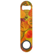 Aspen Leaves Collage Solid Medley 1 Speed Flessenopener (Achterkant)