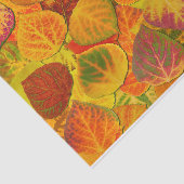 Aspen Leaves Collage Solid Medley 1 Tissuepapier (Detail)