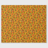 Aspen Leaves collage solid medley naadloos 1 Cadeaupapier (Vlak)