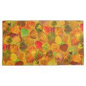 Aspen Leaves collage solid medley naadloos 1 Kussensloop (Voorkant-Rechts)