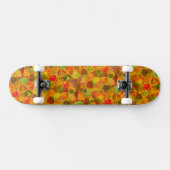 Aspen Leaves collage solid medley naadloos 1 Persoonlijk Skateboard (Horizontaal)