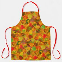 Aspen Leaves collage solid medley naadloos 1