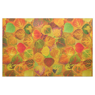 Aspen Leaves collage solid medley naadloos 1 Stof