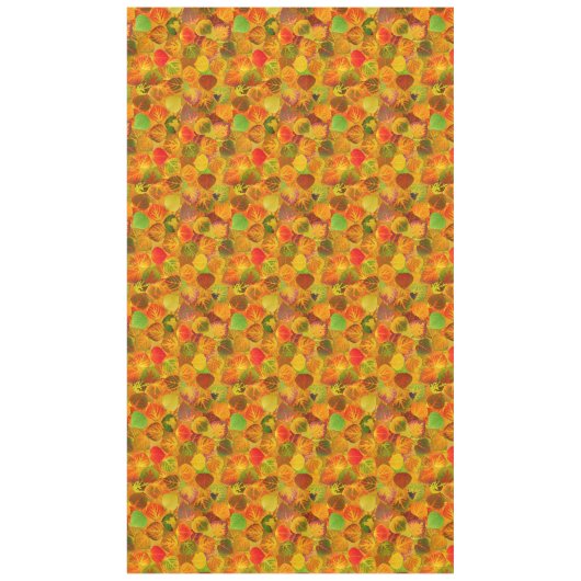 Aspen Leaves collage solid medley naadloos 1 Tafelkleed (Voorkant)
