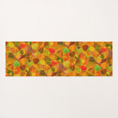 Aspen Leaves collage solid medley naadloos 1 Yogamat (Achterkant (horizontaal))