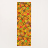 Aspen Leaves collage solid medley naadloos 1 Yogamat (Achterkant)