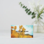 Aspen Mountain herfstlandschap natuur Visitekaartje (Staand voorkant)