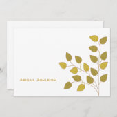 Aspen Note Card Notitiekaartje (Voorkant / Achterkant)