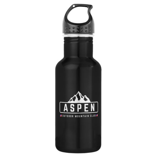 Aspen Outdoors Waterfles (Voorkant)