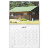 Aspen Park Cabins Calendar Kalender (Mar 2027)