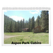 Aspen Park Cabins Calendar Kalender (Hoes)
