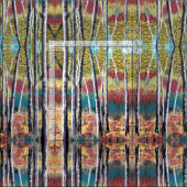 Aspen Patel Abstract Stof (Delen)