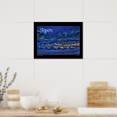 Aspen Poster - Moonlit Meadow (Keuken)