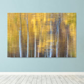 Aspen Reflections Canvas Afdruk (Insitu (Houten vloer))