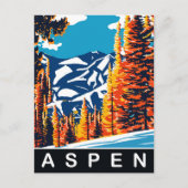 Aspen, Reizen Briefkaart (Voorkant)