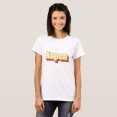 Aspen Retro tekst T-shirt (Voorkant volledig)
