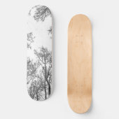 Aspen Skateboard Deck - Witte Nacht (Voorkant)