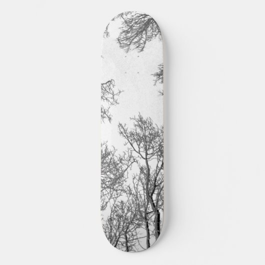 Aspen Skateboard Deck - Witte Nacht (Voorkant)