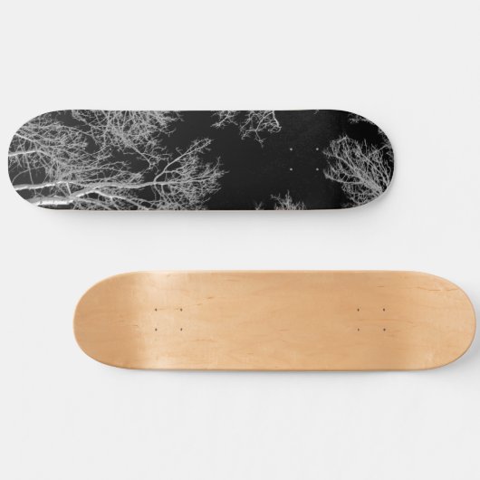 Aspen Skateboard Deck - Zwarte Nacht (Horizontaal)
